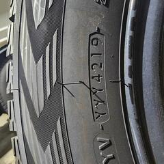 デリカD5アルミホイールスタッドレスタイヤ