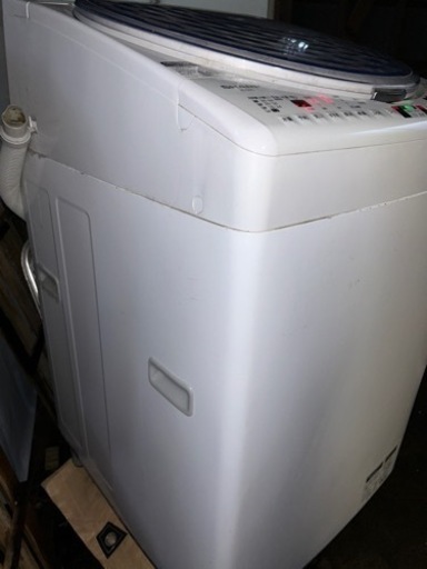 乾燥機能付き　SHARP ES-TX71-A電気洗濯乾燥機
