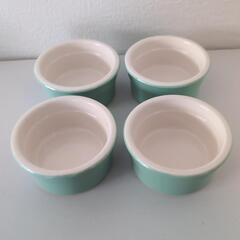 陶器製 ココット皿 4個