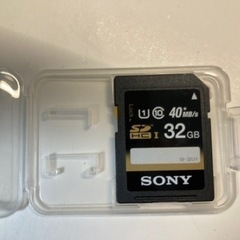 【ネット決済・配送可】【中古】Sony SDカード32G