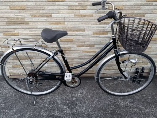 中古自転車 6段変速 27インチ ＬＥＤオートライト 軽整備済み 防犯登録対応 町田市 相模原市080MM