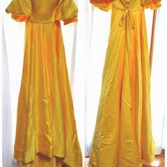 ☆最終値下げ☆イエロー カラードレス ドレスプロダクション 結婚式