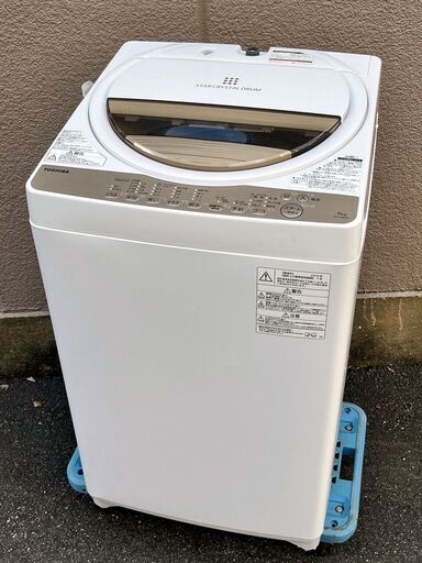 ㉑【税込み】東芝 6kg 全自動洗濯機 AW-6G8 2019年製【PayPay使えます】