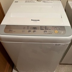 洗濯機 Panasonic NA-F50B10 5Kg
