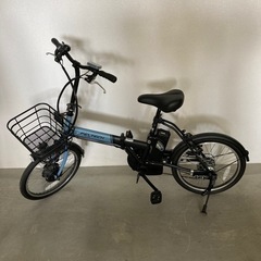 美品！ミニベロ　電動自転車