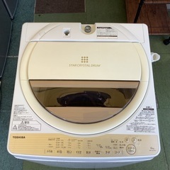 【リサイクルサービス八光】2016年製　東芝 6kg　全自動洗濯機　AW-6G5(W)