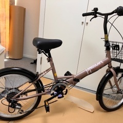 【ネット決済】【】折りたたみ自転車　ミニベロ