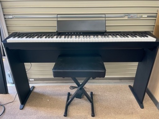 中古美品！カシオ(CASIO) Privia PX-S1100BK(「CS-68P」専用スタンド、X型椅子セット)