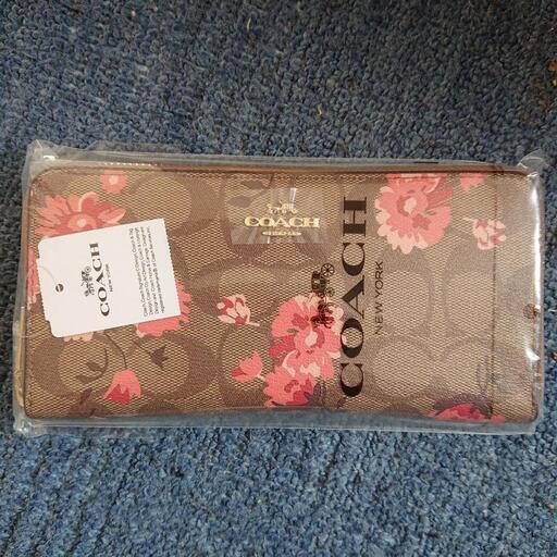至急COACH長財布