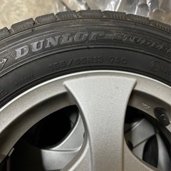 軽用のスタッドレス　まだ使えます