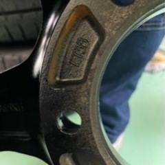 ハイエース　ホイールタイヤセット　4本-オールブラックス