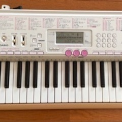 【商談中】キーボード　カシオlk-105 白