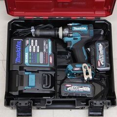マキタ(Makita) 40Vmax充電式インパクトレンチ 2.5Ah バッテリ2本 