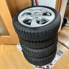 S660 純正ホイール　スタッドレス　４本セット　195/45/...