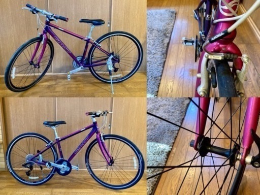 ジャイアント エスケープ R3 GIANT ESCAPE R3 紫色 サイズ370(XXS) 前3×後8段 クロスバイク【手渡し限定 山梨県】