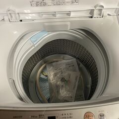 2021年式 中古洗濯機 AQUA AQW-S4M 配送費用は別途[SA-156]