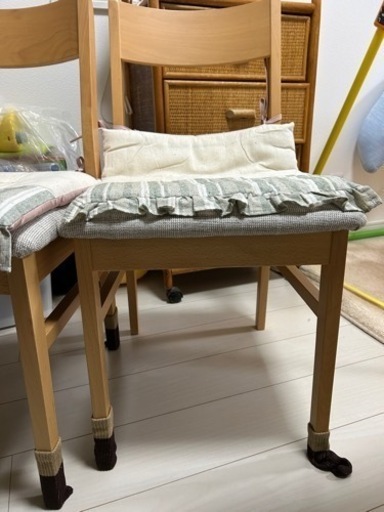ニトリ　ダイニングテーブル　椅子2脚