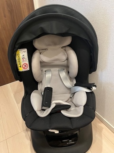 新生児OK エールべべ チャイルドシート サンシェード付き