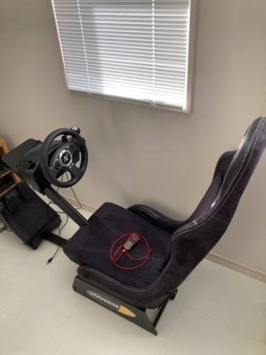 ハンコン(GT Force Pro）+互換機（Reslution）+コックピット（プレイシート）