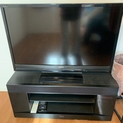 【セット】SONY BRAVIA 40型&SONY スピーカー内...