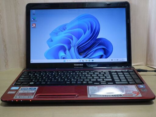 【東芝Satellite T451/46DR SSD240GB搭載/WIN11Pro/Core-i5/ﾒﾓﾘ4GB/Office365】