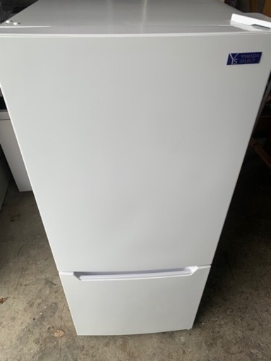 B496 2019年製　ヤマダセレクト　ノンフロン冷凍冷蔵庫　YRZ-C12G2 容量117L