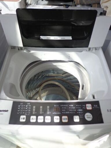 セール開催中！表示価格からさらにOFF！　Hisense　５．５K洗濯機