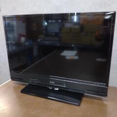 【ジ011】三菱　ブルーレイ内蔵32型液晶テレビ　LCD-A32...