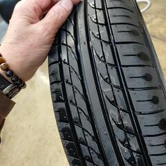 バリ山、イボ付22年式オールシーズンタイヤ155/65/13インチ