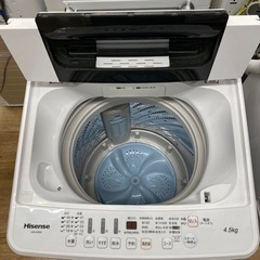 Hisense 全自動洗濯機　2018年製　HW-E4502 【トレファク東大阪】