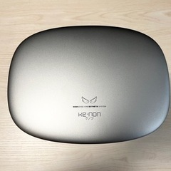 【未使用あり】ケノン ver4.1 フラッシュ式脱毛器 ke-non まゆ毛脱毛器付 シルバーカートリッジ3コ＋1コ未使用品 家庭用 アルコール消毒済