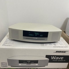 Bose Wave music system III 箱あり・bluetoothレシーバー付けます