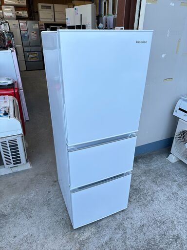 【動作保証あり】Hisense ハイセンス 2020年 HR-D2801W 282L 3ドア 冷凍冷蔵庫【管理KRR562】