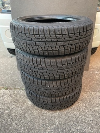 1225-1)はめ替え込み！185/60R15 ヨコハマスタッドレス中古4本セット
