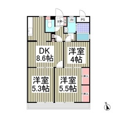 （（３ＤＫ））💖所沢市💖小手指駅徒歩１０分💖初期費用抑えたい方必...