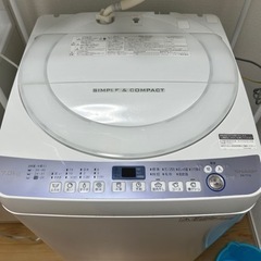シャープ洗濯機　【無料】