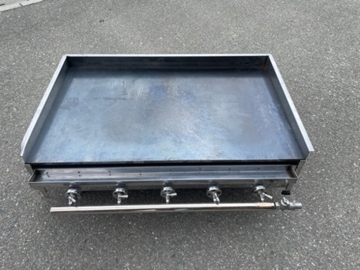 ■中古品 伊藤金属 グリドル LPガス TYS900 2021年製 横915ｘ奥700ｘ高270ｍｍ 動作問題なし お好み焼き 鉄板焼き器 ■