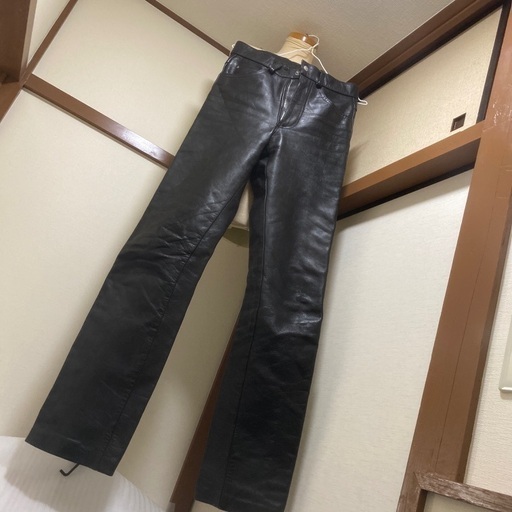 ショット　schott レザーパンツ　28 S uesd