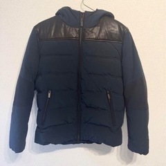 (新品)JOSEPH HOMMEレザーダウンジャケット