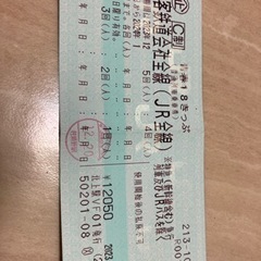 値下げ！　青春18切符　2回分　名古屋市内手渡しか郵送