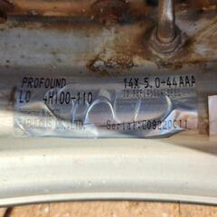 まだあります！スタッドレスタイヤ　ホイール付き　165/55R14　兵庫県