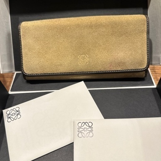 LOEWE ロエベ　スエード財布