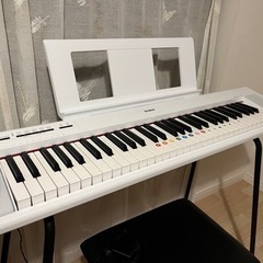 YAMAHA ヤマハ 電子キーボード piaggero ホワイト NP-12WH & YAMAHA キーボードスタンド L-2L セット YAMAHA ヤマハ 電子キーボード piaggero ホワイト NP-12WH & YAMAHA