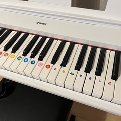 YAMAHA ヤマハ 電子キーボード piaggero ホワイト NP-12WH & YAMAHA