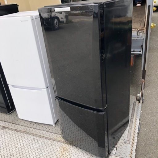 福岡市内配送無料　三菱電機 MITSUBISHI ELECTRIC MR-P15X-B [冷蔵庫 （146L・右開） 2ドア サファイアブラック]