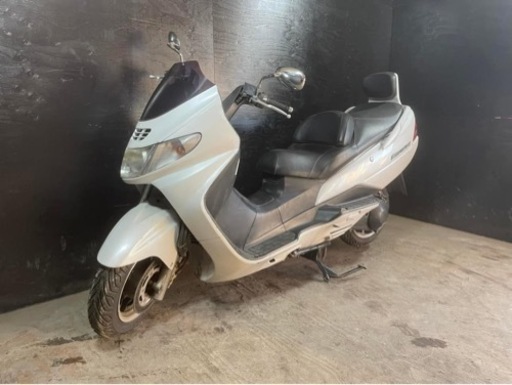 ★支払総額2.8万円★買取強化中！走行テスト済み！スズキ スカイウェイブ250 CJ42A 激安ビッグ入荷！バックレスト！ちょっとした足に♪