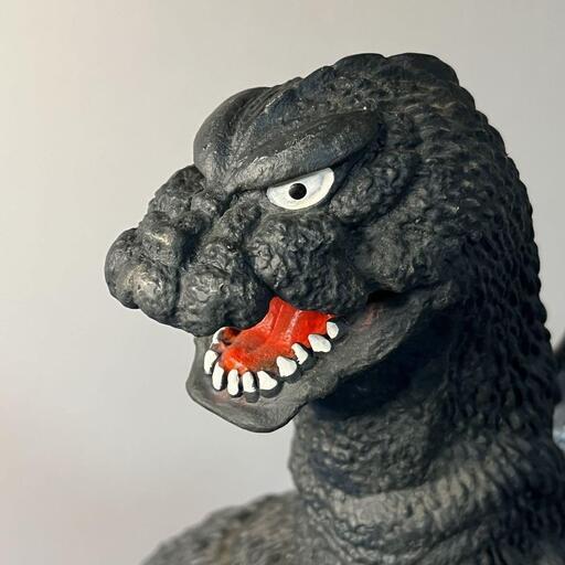 希少 1988年 BANDAI バンダイ KING OF THE MONSTERS 特大 ゴジラ フィギュア ソフビ MADE IN JAPAN GODZILLA  1991 ゴジラ ビッグサイズ ソフビ バンダイ 東宝 「 ゴジラ VS キングギドラ 」 ギドゴジ 特撮 大型 フィギュア 希少 1988年 BANDAI バンダイ KING OF THE MONSTERS 特大 ゴジラ