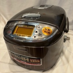 ZOJIRUSHI 3合 IH炊飯器　炊飯ジャー　2012年製