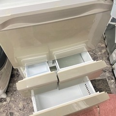 北九州市内配送無料　保証付き　東芝 TOSHIBA GR-E43G-NU [冷蔵庫（427L・右開き） ブライトシャンパン VEGETA(ベジータ)]