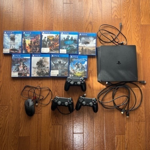 PS4 本体、付属品、カセット